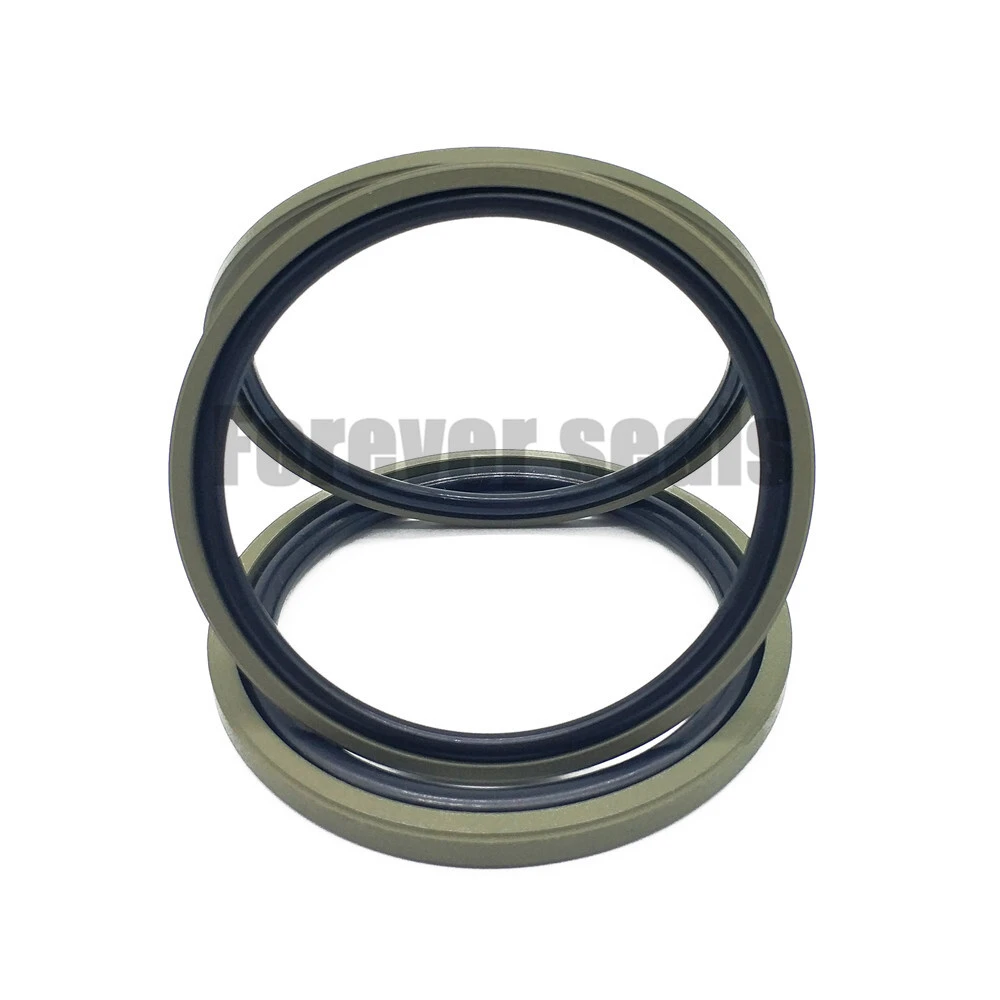 Hydraulic cylinder bronze PTFE piston seal T glyd ring 1