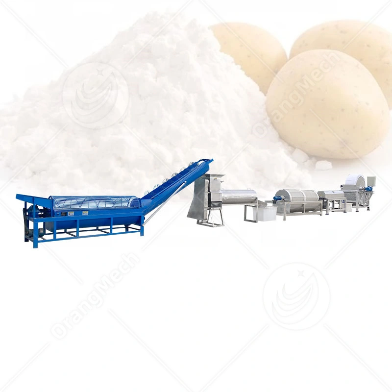 Flexible Configuration Starch Production Line for Corn, Potato  Corn 1