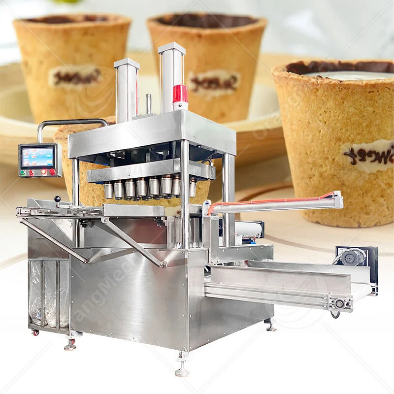 Food Grade Hygienic Edible Cup Making Machine for Dessert Containers 1