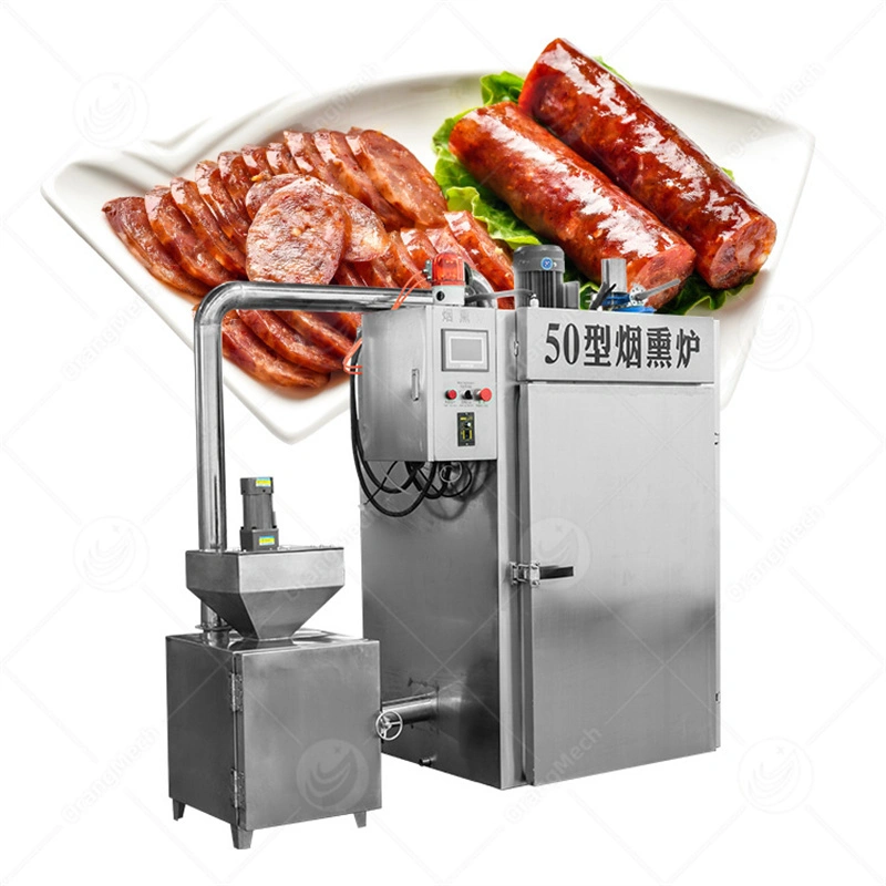 Industrial Smokehouse Stainless Steel Meat and Fish Food Smoking 1