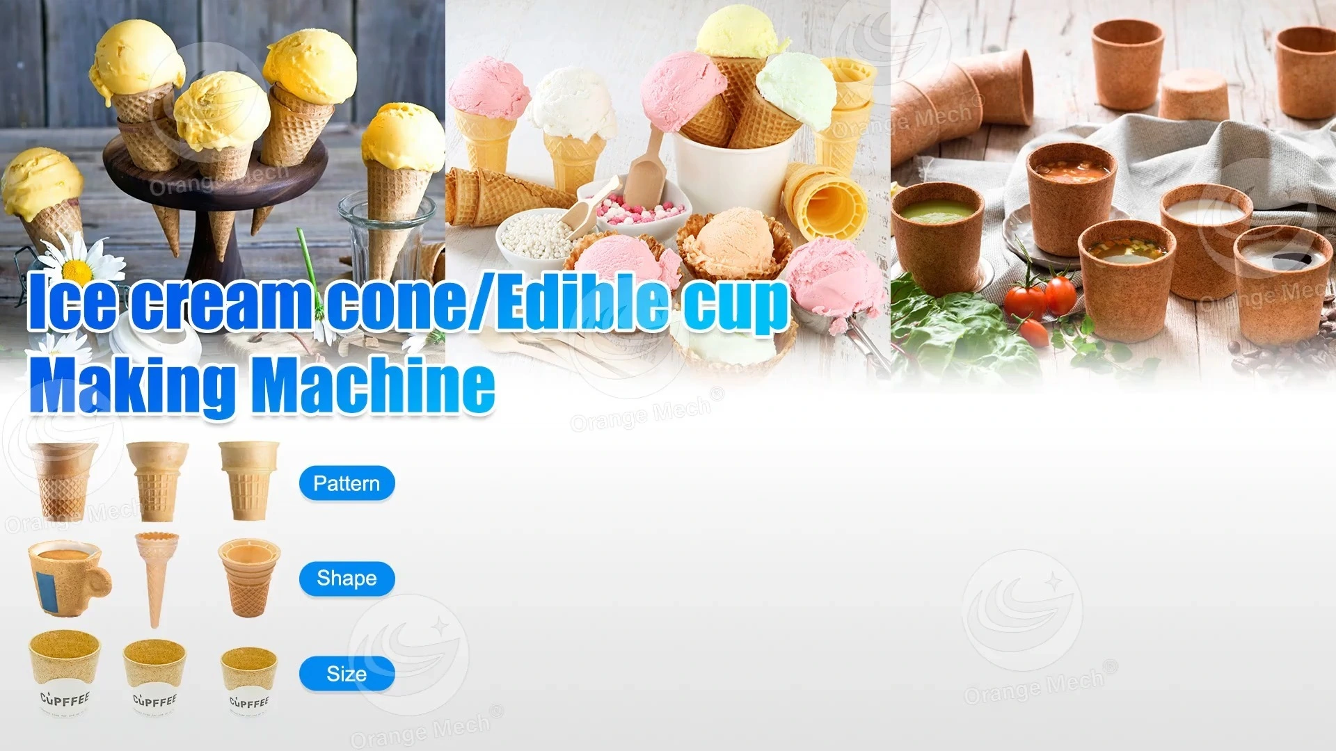 Fully Automatic Ice Cream Cone Making Machine for Sale 1