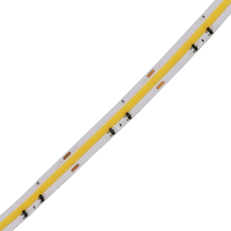 Bande lumineuse COB 480 LED à courant constant, sans chute de tension, 10 mm, DC 24 V, blanc chaud et froid, flexible 1