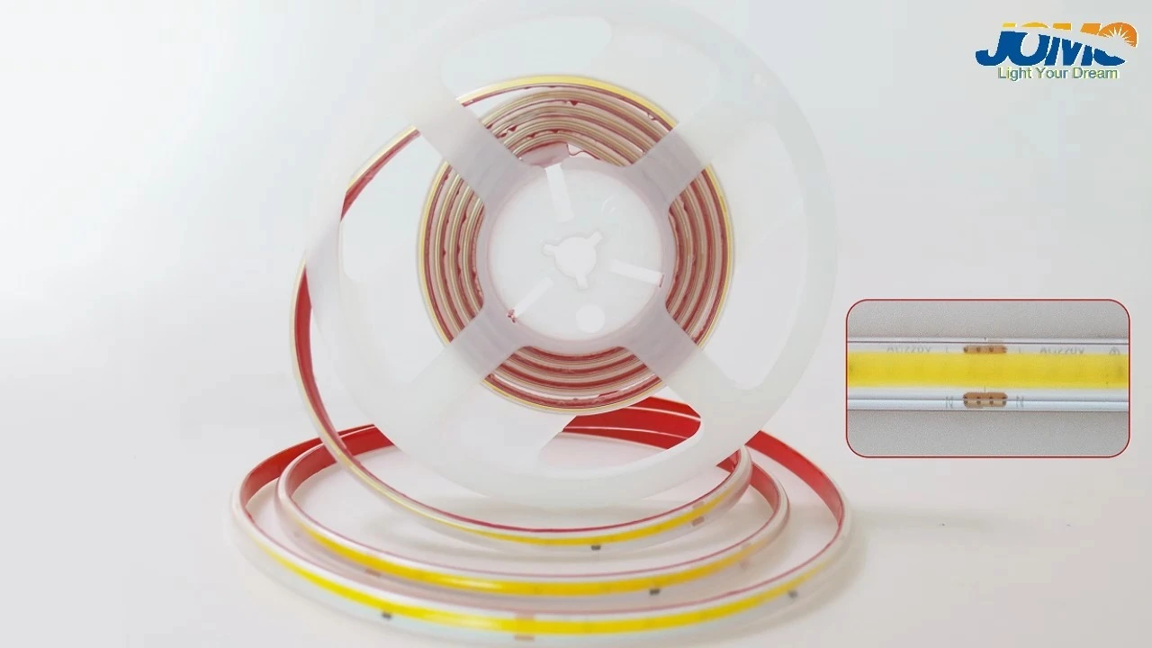 Driverless AC220V COB strip 296LED/M 10W IP65 Outdoor Waterproof 1