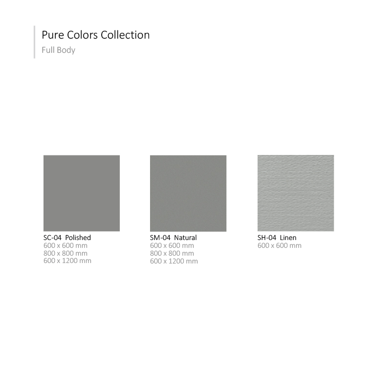 Pure Colors Collection-04 | Three sizes | Polished Unglazed 2