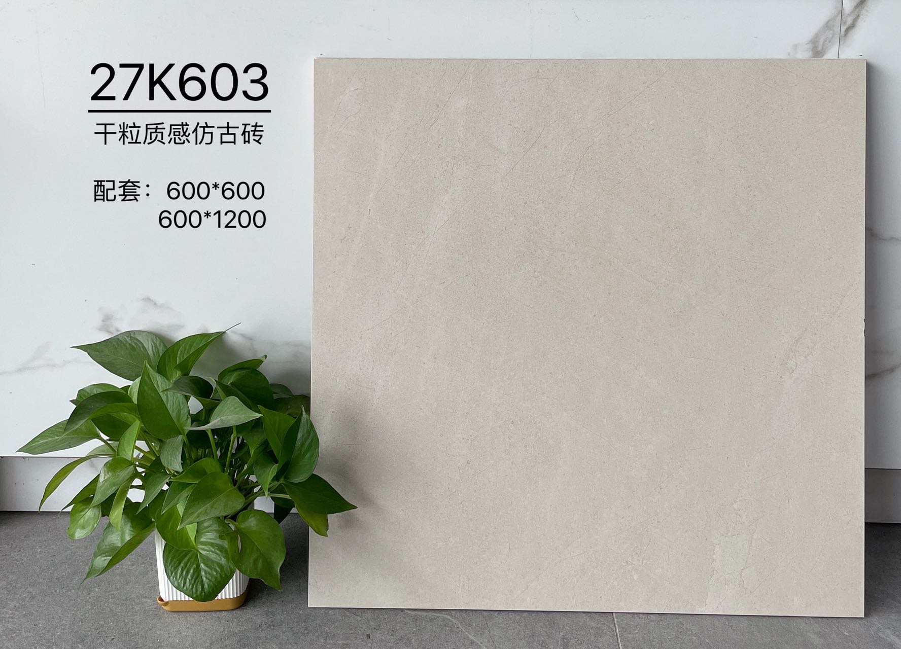 27K603 | Deux formats | Carrelage rustique 1