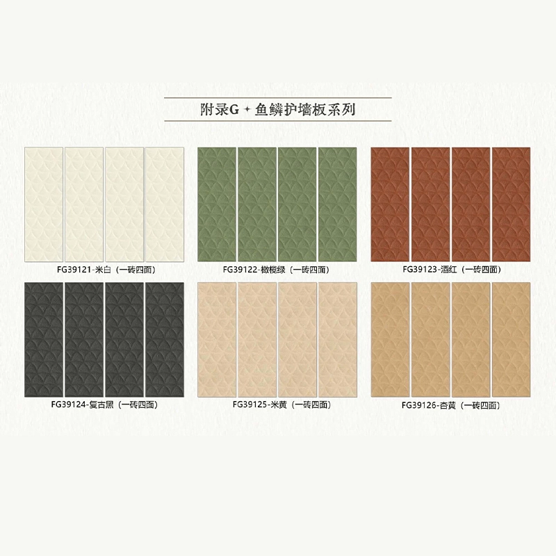 Винтажная серия | 300x900 мм | Художественная плитка 1