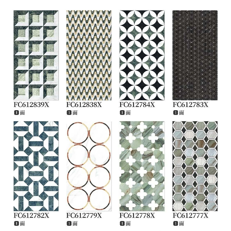 Série Mosaïques en Pierre | 600 x 1200 mm | Carreau d'Art 1