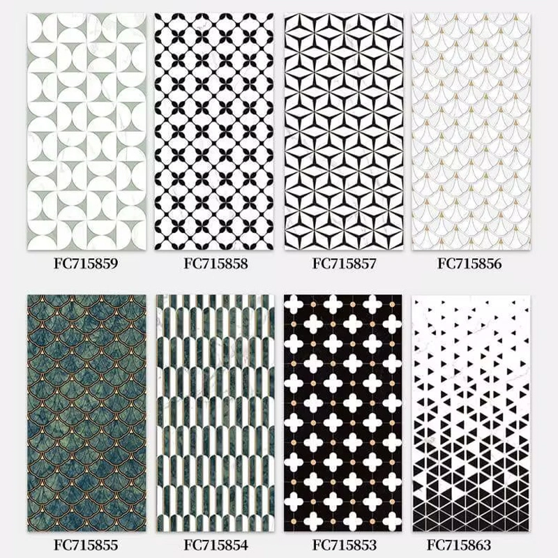 Серия FC | 750x1500 мм | Художественная плитка 1