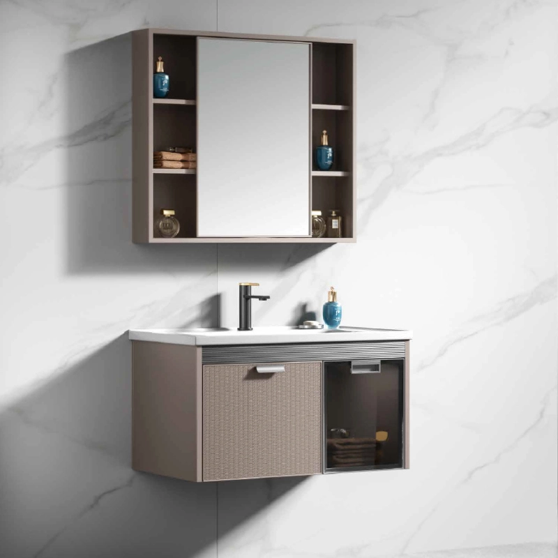 YD6175 | Шкаф из ПВХ (углеродистая сталь) | Зеркало 1