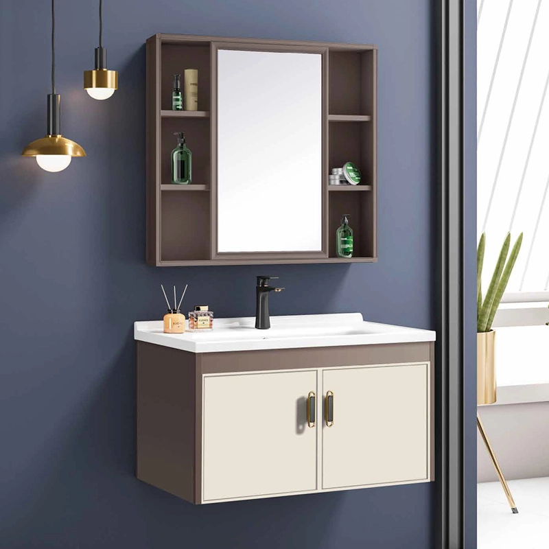 YD347 | Шкаф из ПВХ (углеродистая сталь) | Зеркало 1