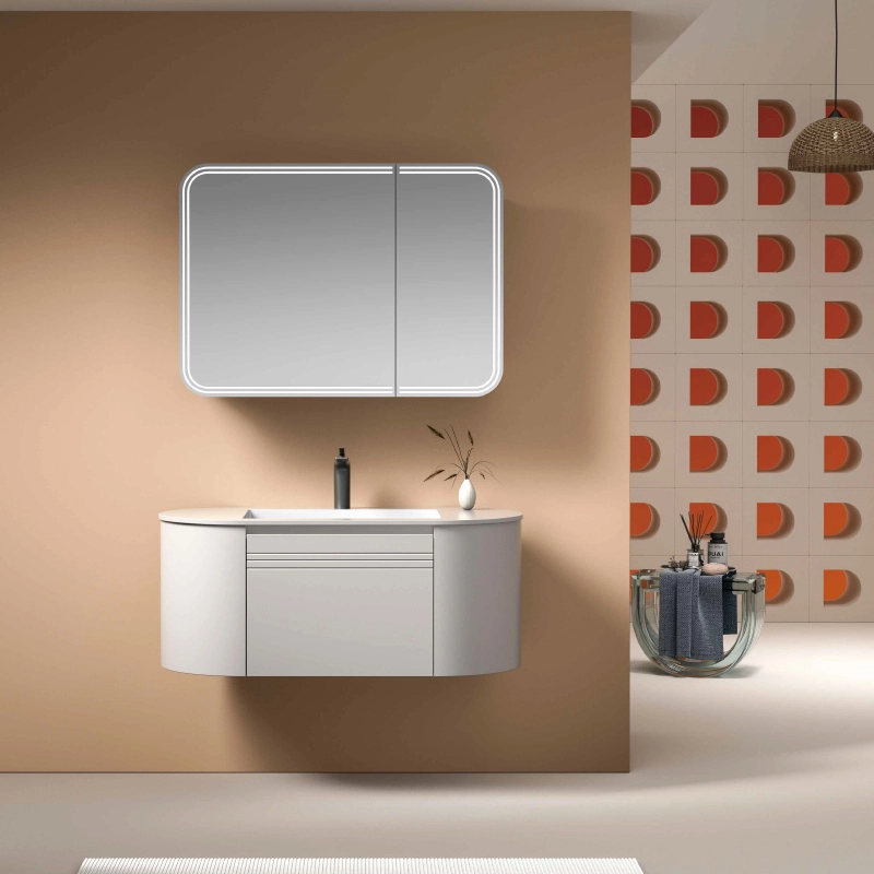 YD6201 | Деревянный шкаф | Умное светодиодное зеркало 1