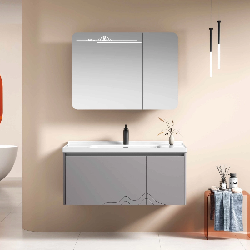 YD6215 | خزانة خشبية | مرآة LED ذكية 1