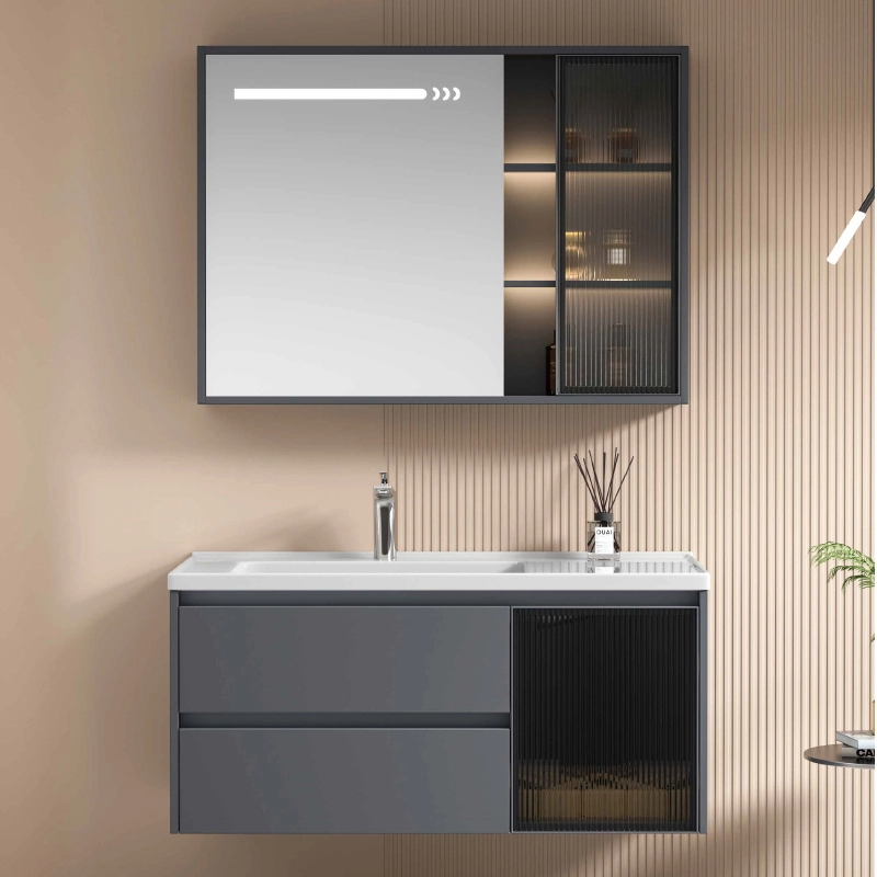 YD6223 | Деревянный шкаф | Умное светодиодное зеркало 1