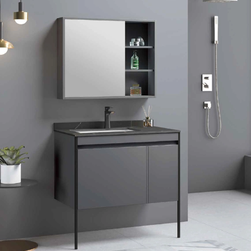 YD6875 | Wood cabinet |   Mirror 1