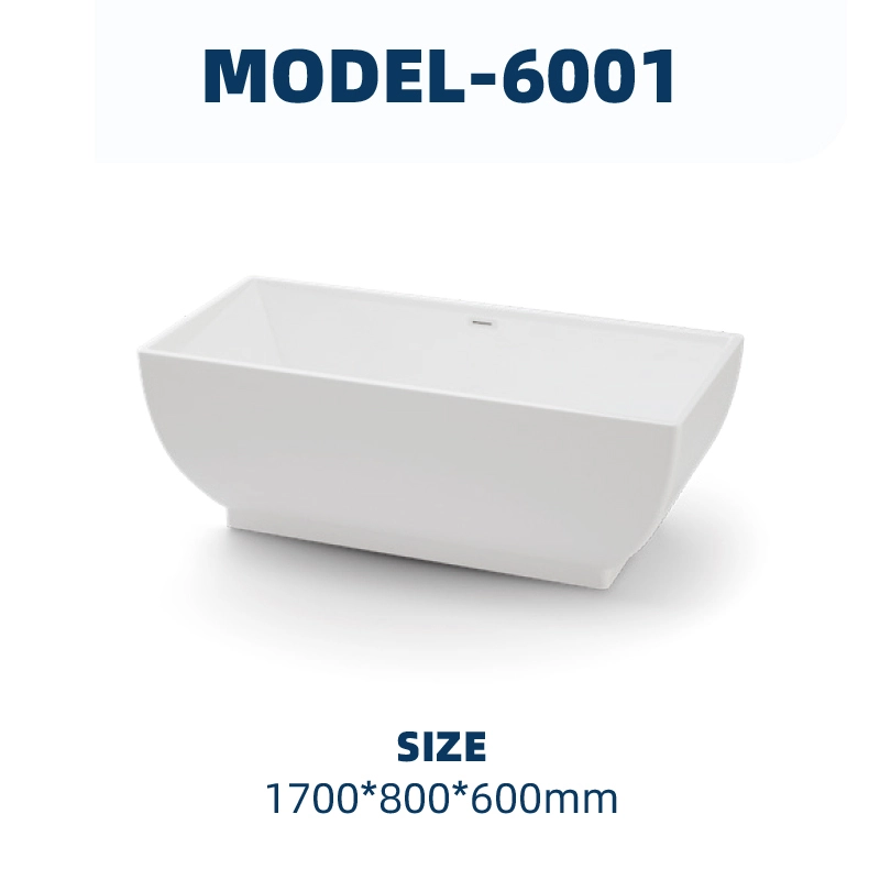YD6001 | Acrylic Bathtub | Freestanding 1