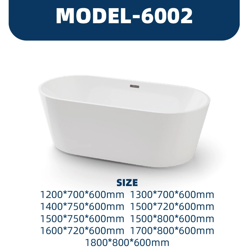 YD6002 | Acrylic Bathtub | Freestanding 1