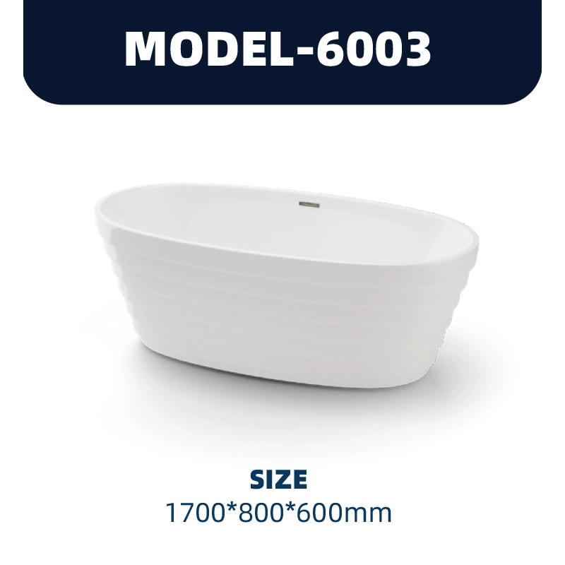 YD6002 | Acrylic Bathtub | Freestanding-1777022943207960 1
