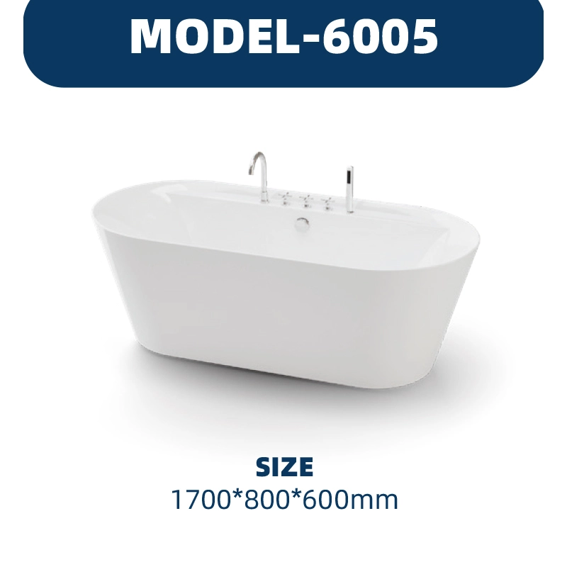 YD6005 | Acrylic Bathtub | Freestanding 1