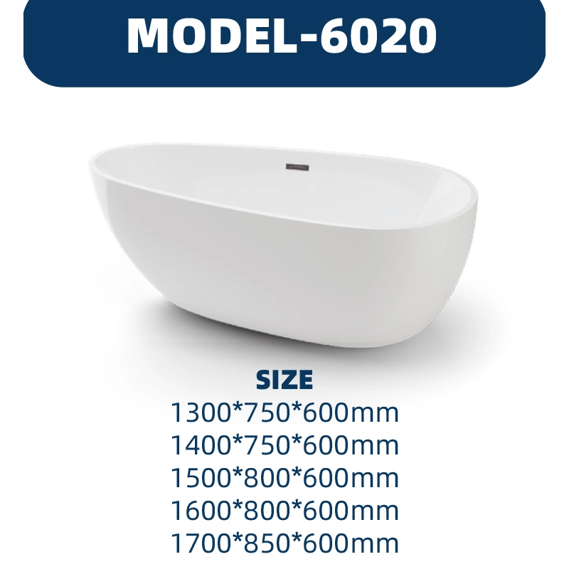 YD6020 | Acrylic Bathtub | Freestanding 1