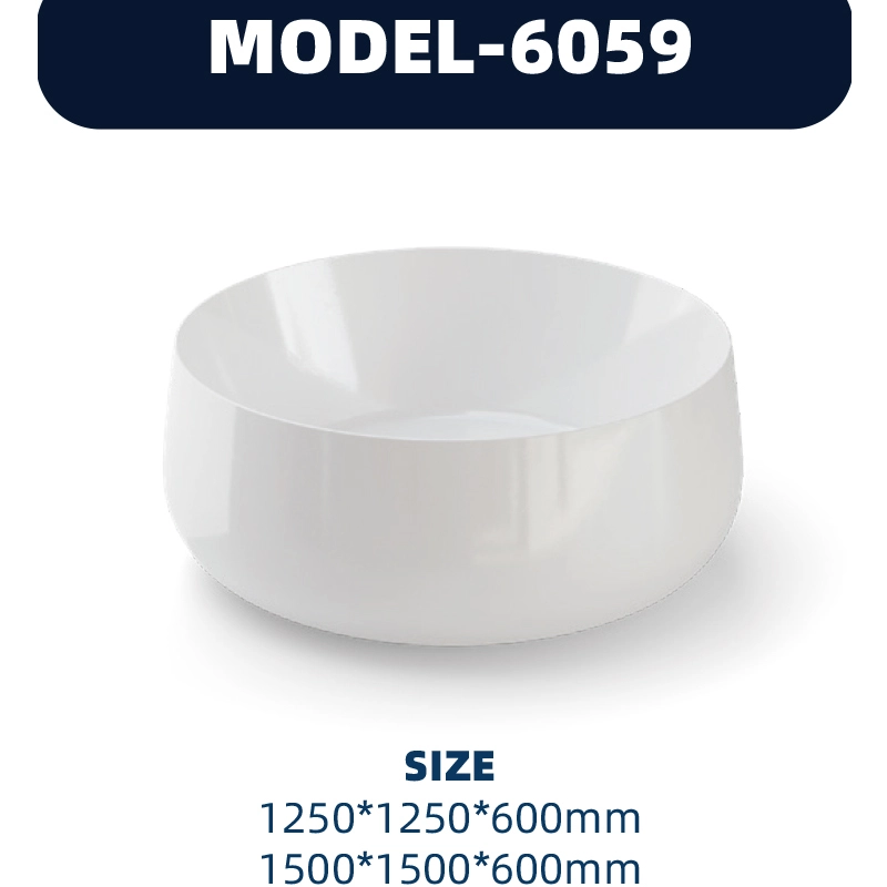 YD6059 | Acrylic Bathtub | Freestanding 1