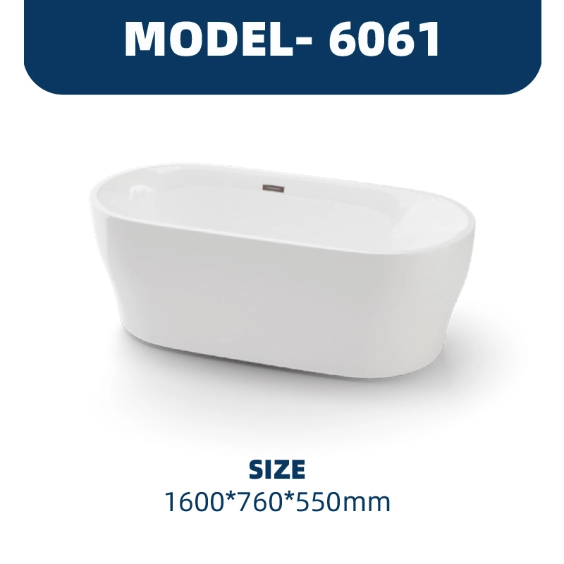 YD6061 | Acrylic Bathtub | Freestanding 1