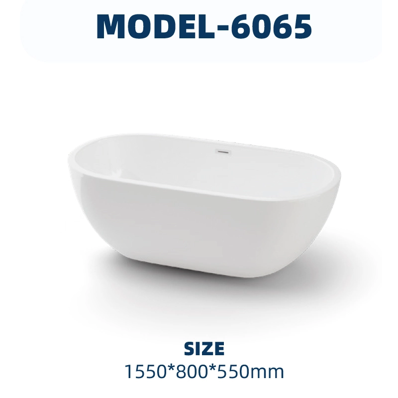 YD6065 | Acrylic Bathtub | Freestanding 1