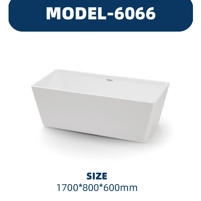 YD6066 | Acrylic Bathtub | Freestanding 1
