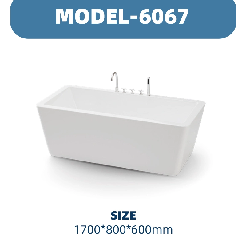 YD6067 | Acrylic Bathtub | Freestanding 1