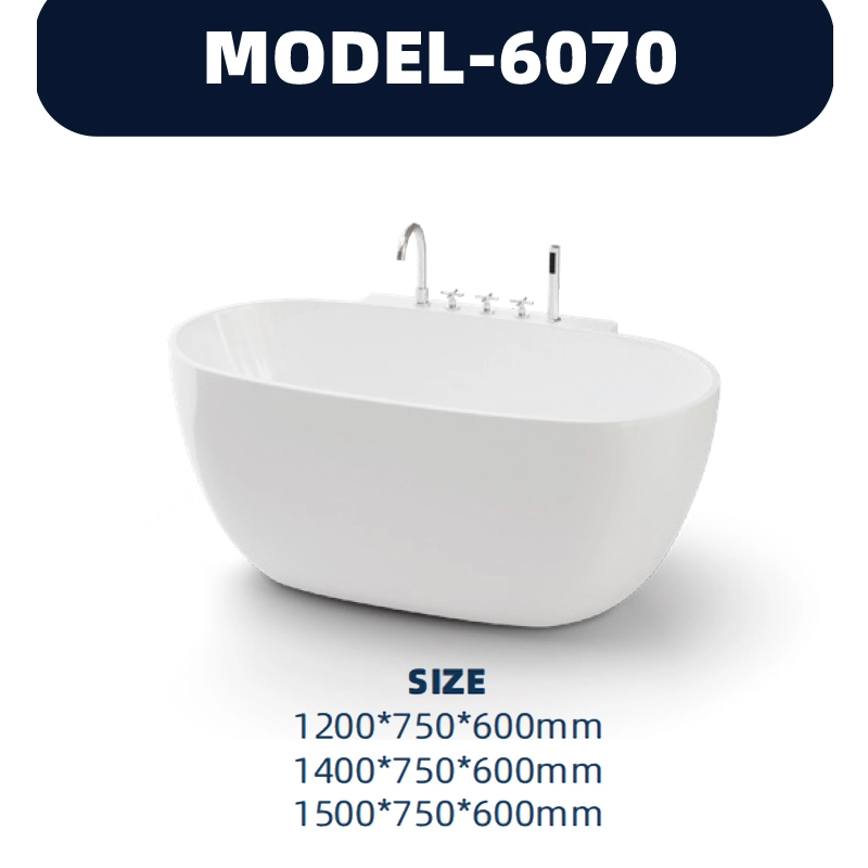 YD6070 | Acrylic Bathtub | Freestanding 1