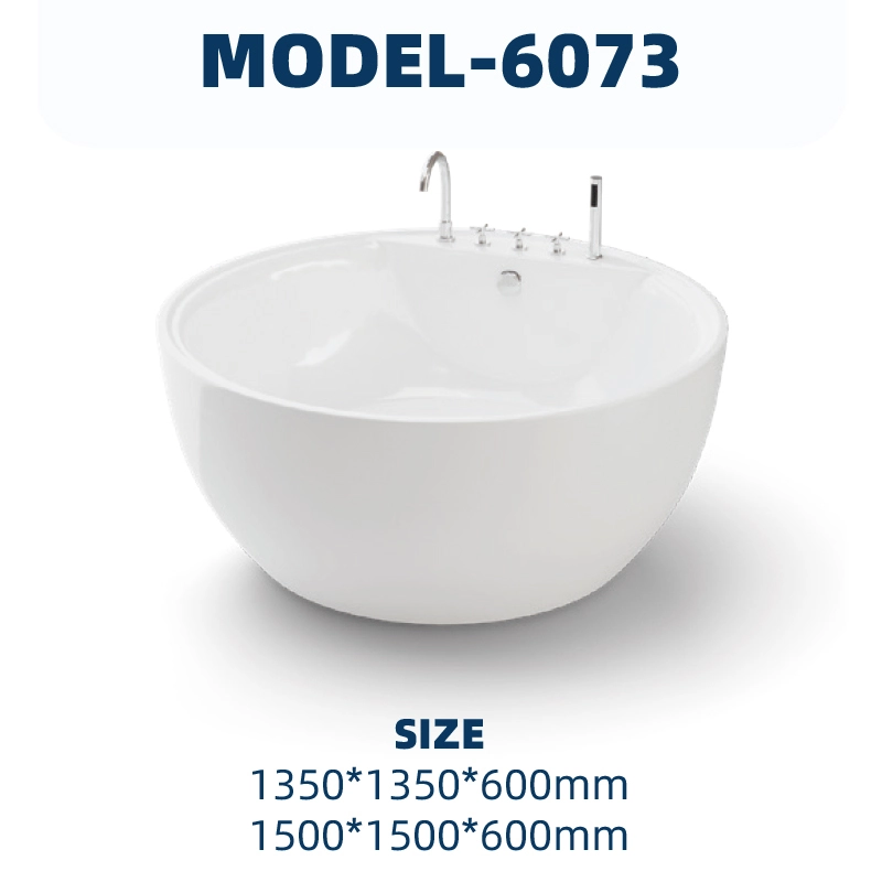 YD6073 | Acrylic Bathtub | Freestanding 1