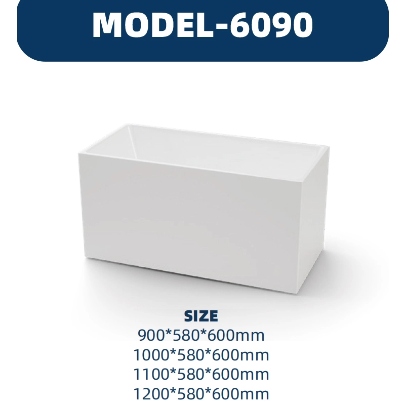 YD6090 | Acrylic Bathtub | Freestanding 1