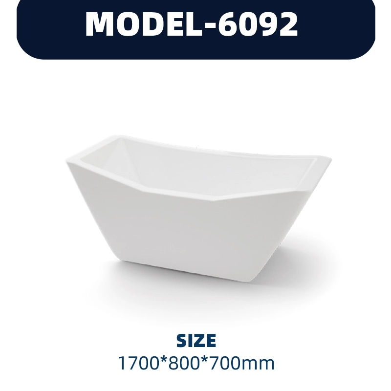 YD6092 | Acrylic Bathtub | Freestanding 1