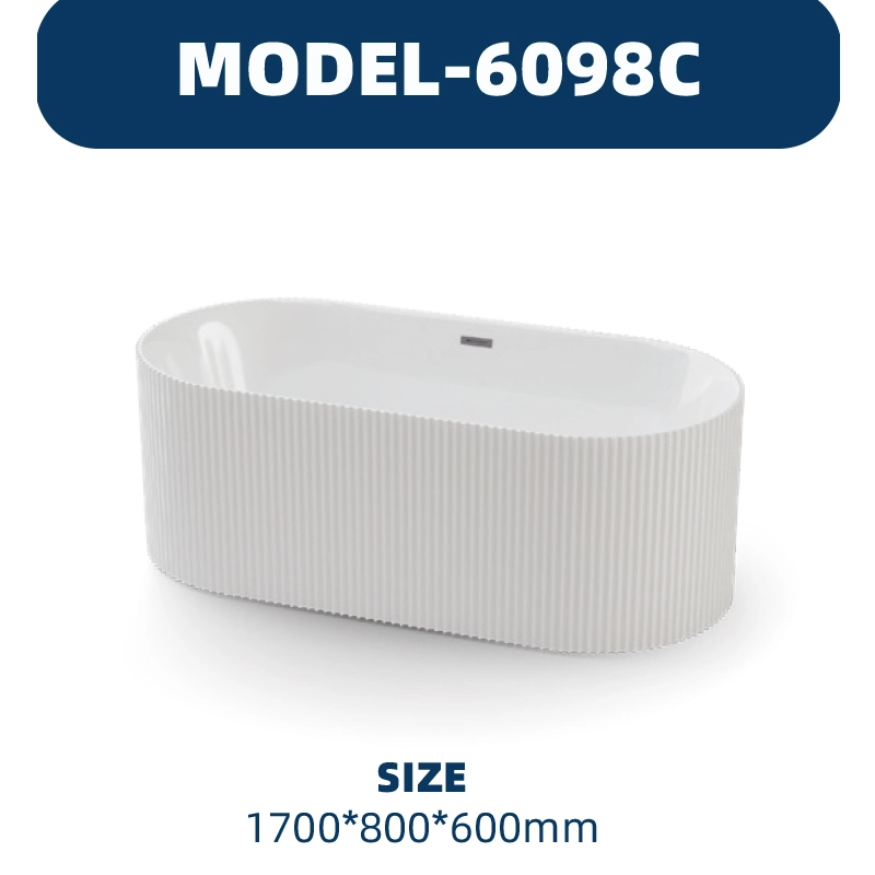 YD6098C | Acrylic Bathtub | Freestanding 1