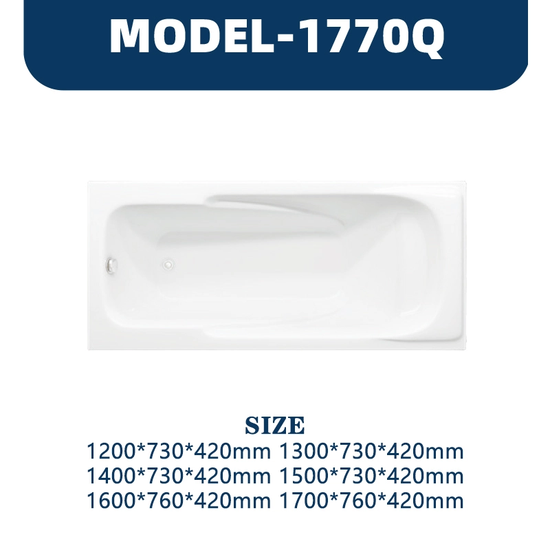 YD1770Q | Acrylic Bathtub | Built-in 1