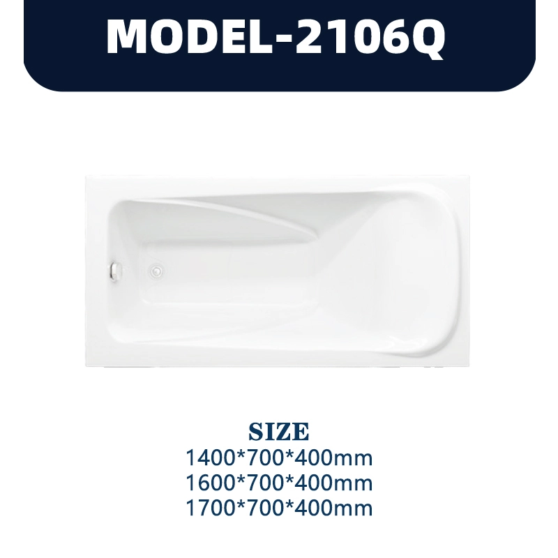 YD2106Q | Acrylic Bathtub | Built-in 1