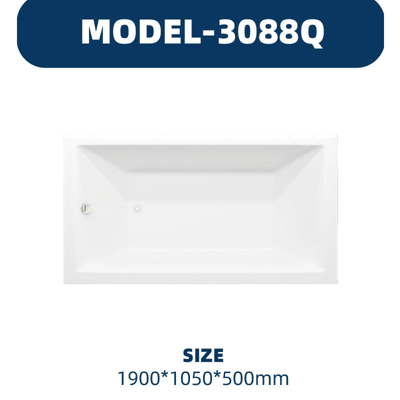 YD3088Q | Acrylic Bathtub | Built-in 1
