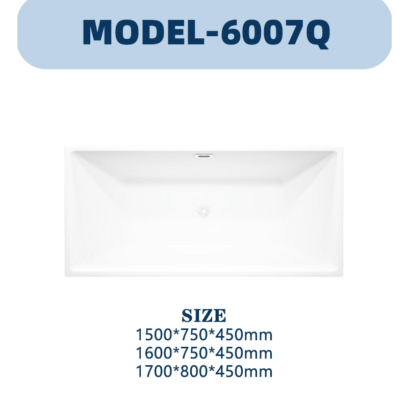 YD6007Q | Acrylic Bathtub | Built-in 1
