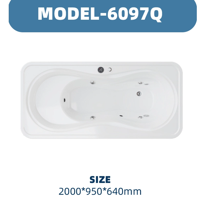YD6097Q | Acrylic Bathtub | Built-in 1
