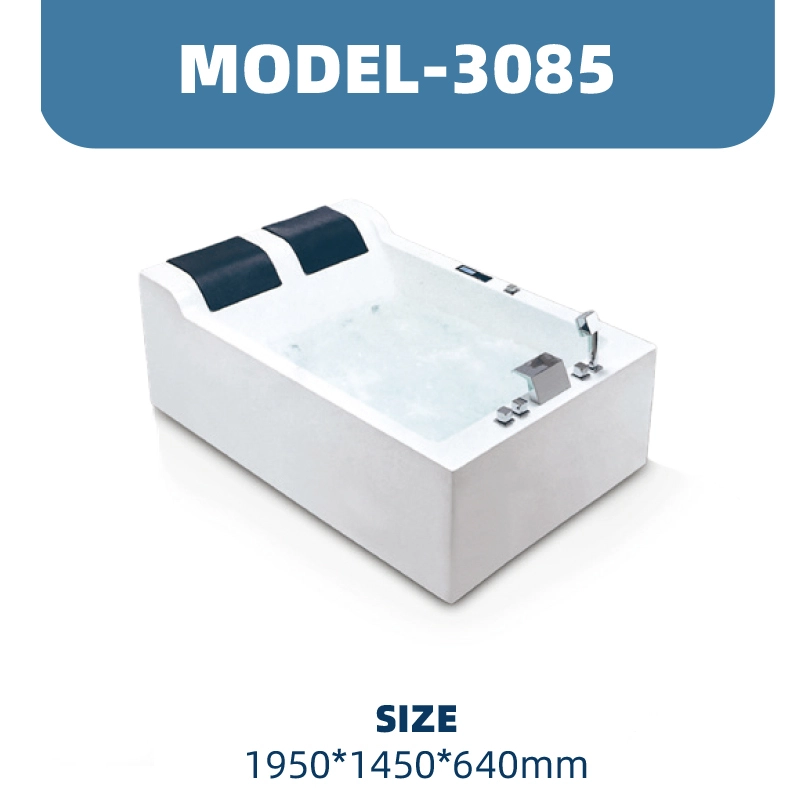 YD3085 | Acrylic Surf Massage Bathtub | Freestanding 1
