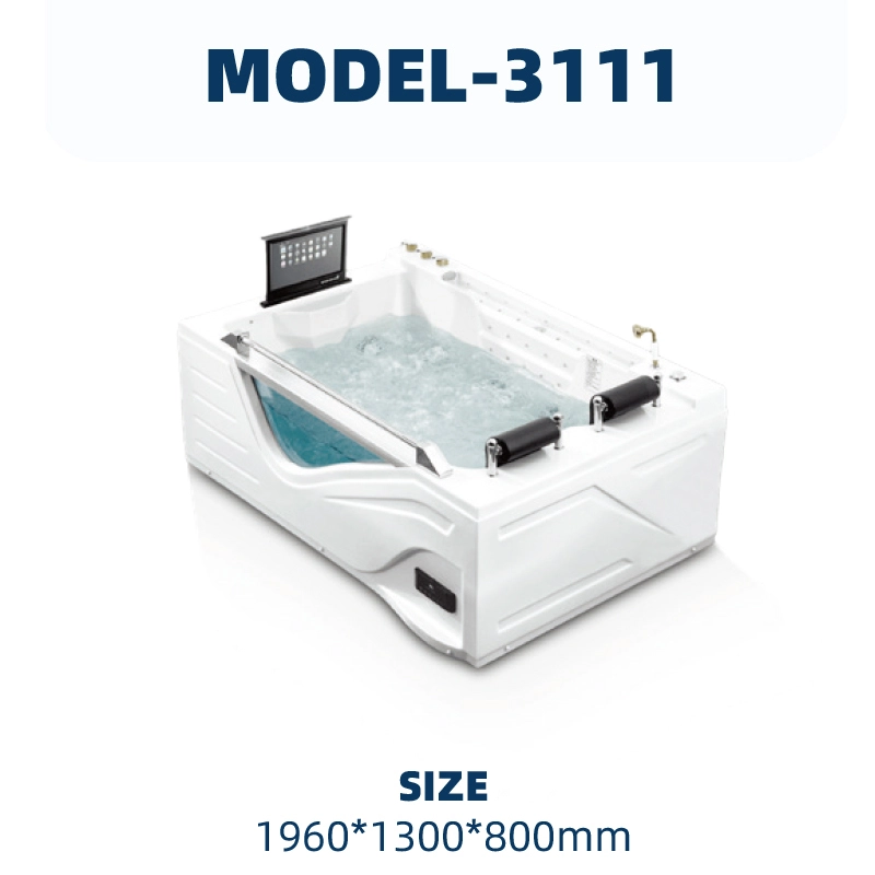 YD3111 | Acrylic Surf Massage Bathtub | Freestanding 1