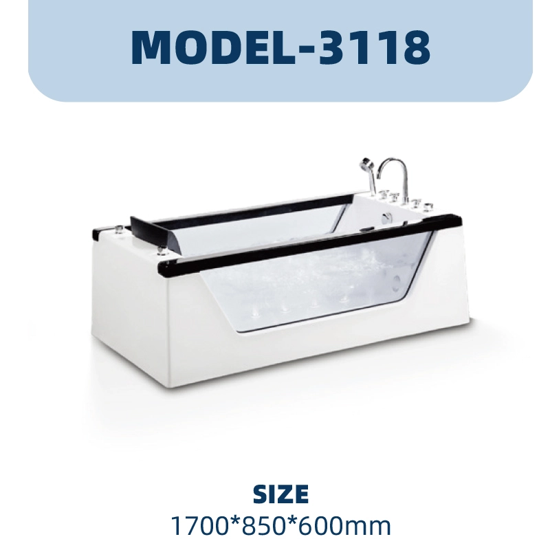 YD3118 | Acrylic Surf Massage Bathtub | Freestanding 1