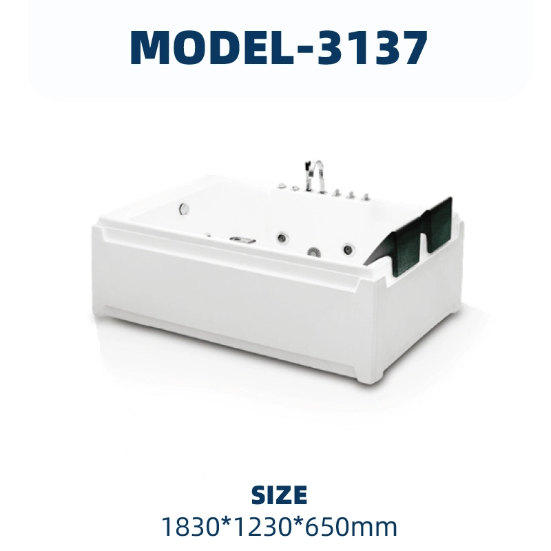 YD3137 | Acrylic Surf Massage Bathtub | Freestanding 1
