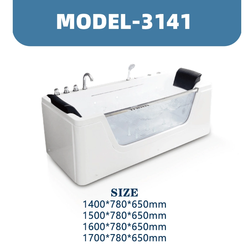 YD3141 | Acrylic Surf Massage Bathtub | Freestanding 1