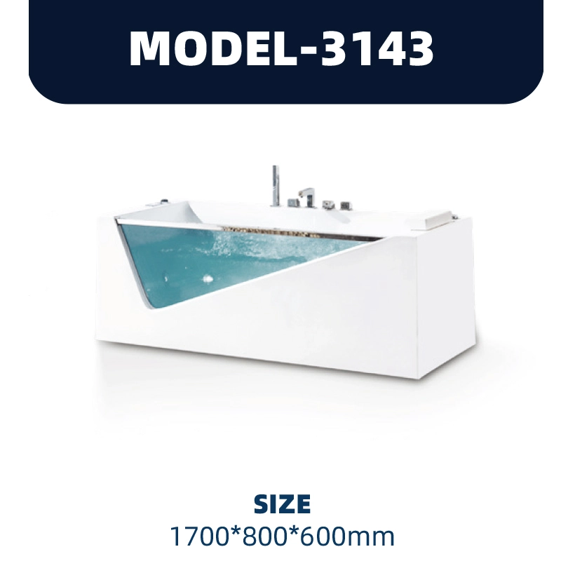 YD3143 | Acrylic Surf Massage Bathtub | Freestanding 1