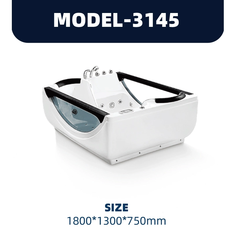YD3145 | Acrylic Surf Massage Bathtub | Freestanding 1