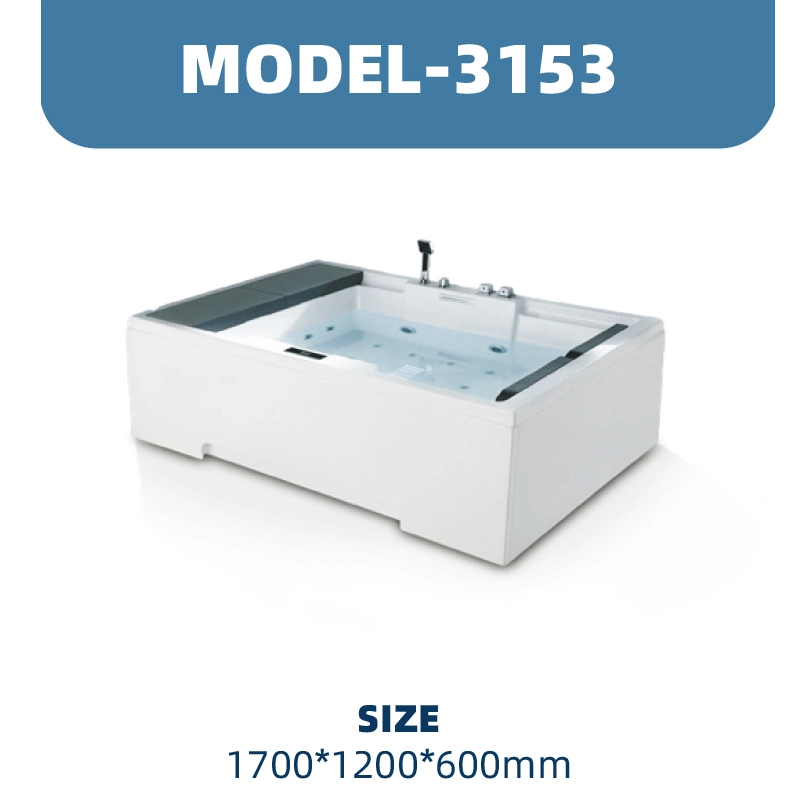 YD3153 | Acrylic Surf Massage Bathtub | Freestanding 1