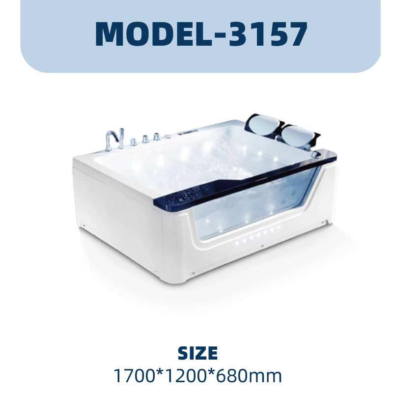 YD3157 | Acrylic Surf Massage Bathtub | Freestanding 1
