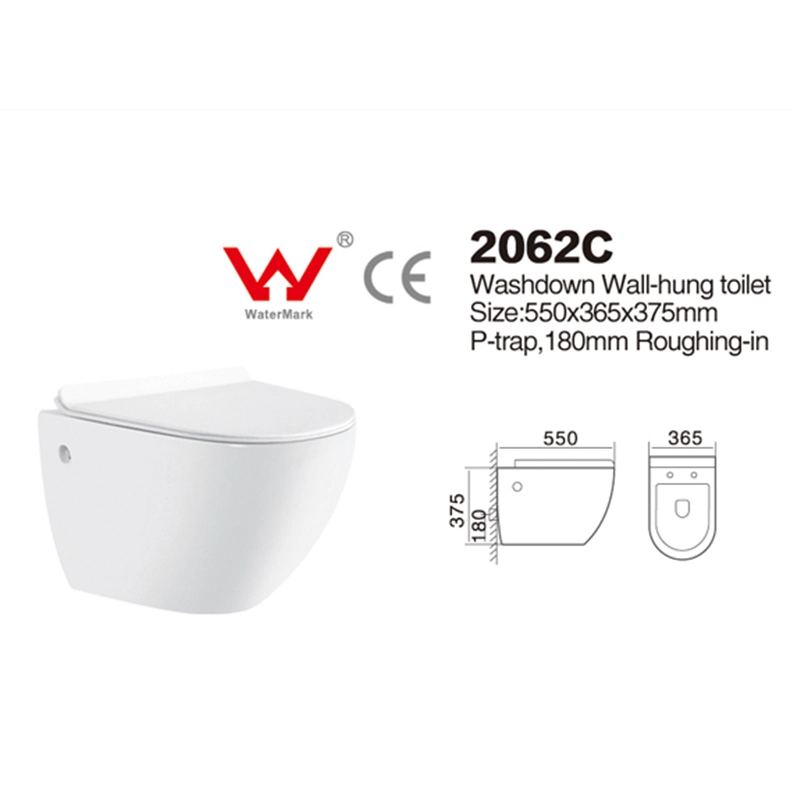 2062C | AU Certified Toilets | Washdown Wall-hung 1