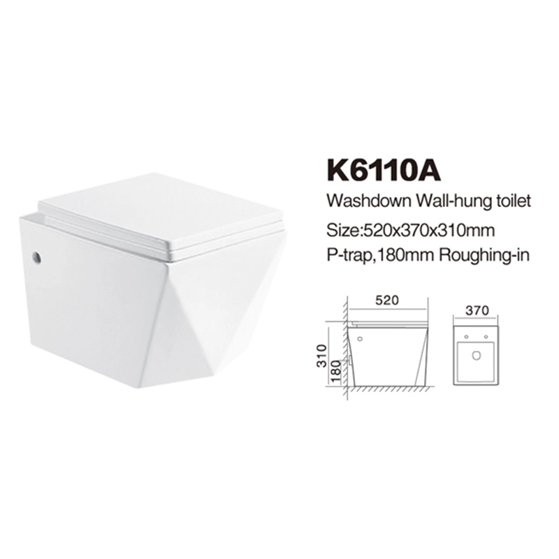 K6110A | Wall-hung Toilets | Washdown Toilets 1