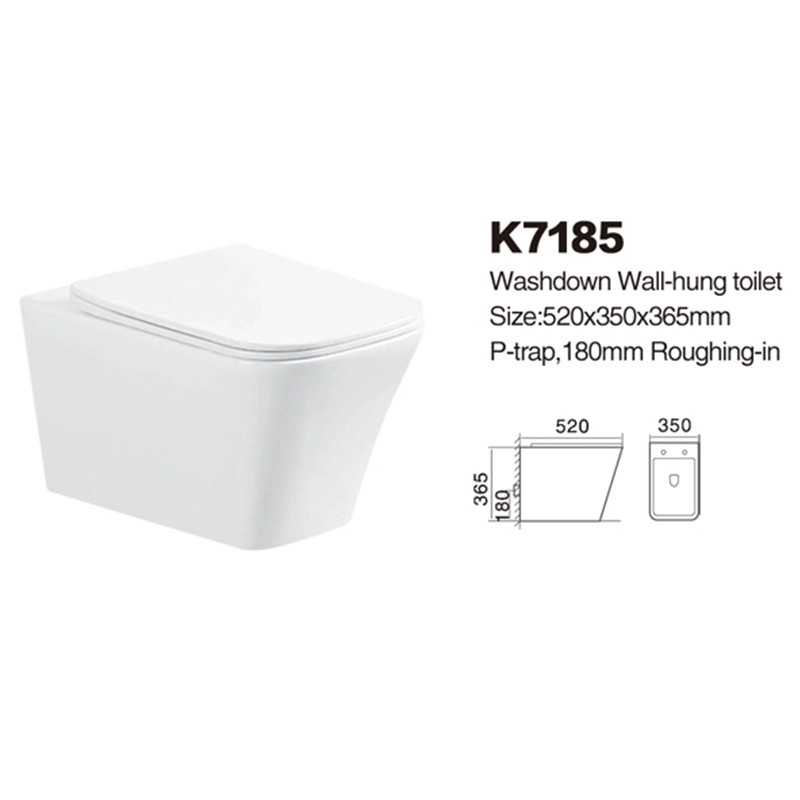 K7185 | Inodoros suspendidos | Inodoros con descarga 1